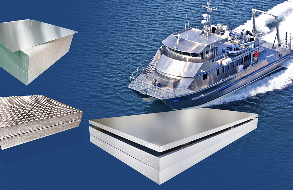 轮船、游艇用铝板卷解决方案